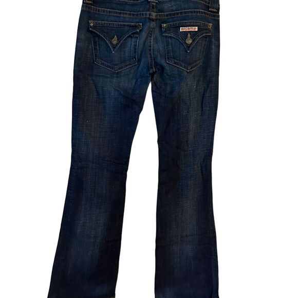 Hudson Women's Bootcut Flap Pocket Jeans Blue Denim Classic Style Size 27 - Picture 3 of 10